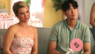 Taylor and Steven at the bridal shower (Image via Prime Video)